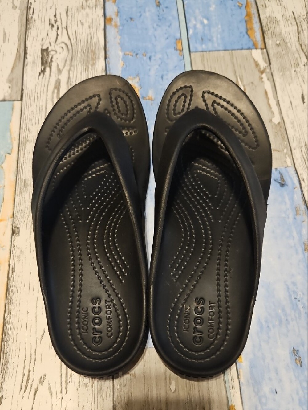 Crocs Ladies Sandals Sz 8 - Picture 2 of 9